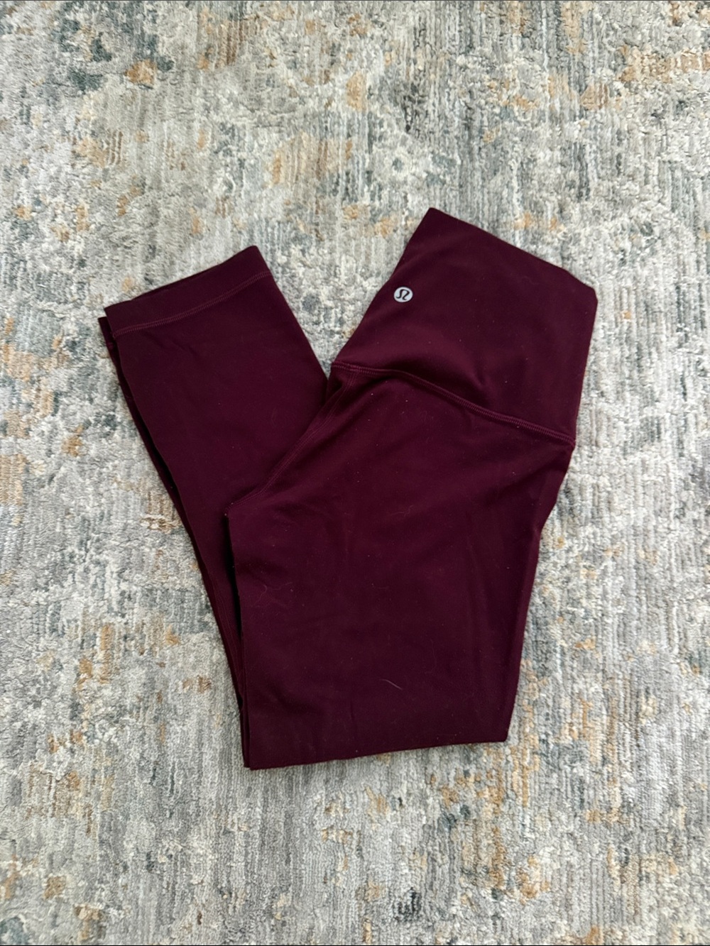 lululemon Burgundy Athletic Leggings
